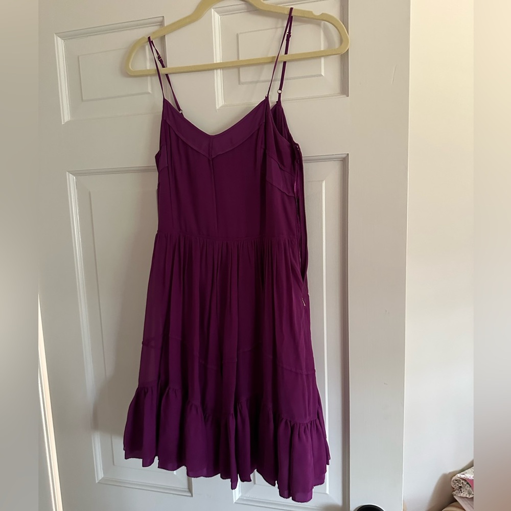 Purple Spaghetti Strap Dress juicy couture